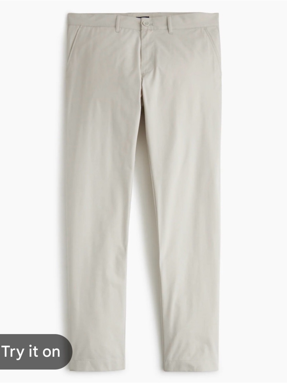 J. Crew Factory Light Stone Slim Fit Tech Pant 36 x 34 NWT